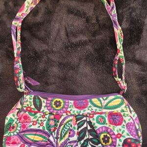 Vera Bradley Frannie Crossbag in Retired Liva la Vera pattern